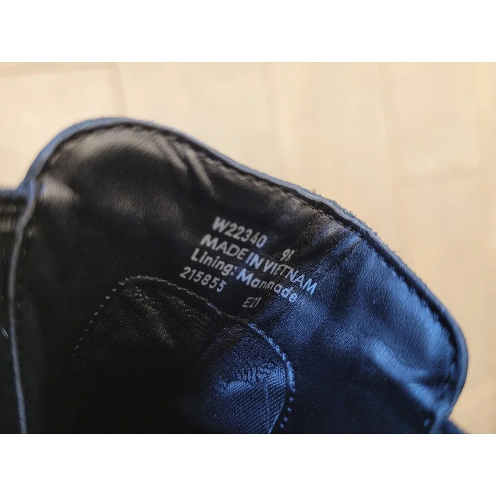 Cole‎ Haan Women's 9 Waterproof Chelsea Boots Black Leather Grand.OS W22340